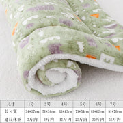 Soft Flannel Thickening Pet Soft Fleece Pad Pet Blanket Mattress Puppy Cat Sofa Mat Home Carpet Warm Sleep Set Dog Bed
