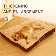 Dogs Sleeping Bed Warm Soft Fleece Pet Blanket Detachable Cat Puppy Mat Cushion for Small Medium Large Dogs Pet Supplies