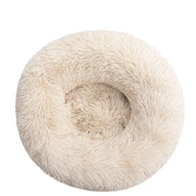 40-110cm Round Pet Bed for Large Dog Bed Super Soft Cat Bed Long Plush Dog House for Medium Dog House Winter Warm Sleeping