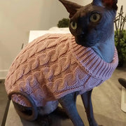 Knitted Clothes For Dogs Chihuahua Sweater For Small Dogs Winter Clothes For Sphinx Cat Dog Sweater For York Warm Dog Clothes
