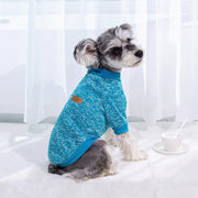 Cute Knitted Sweater for Dogs Warm Winter Jacket Cat Clothing Round Neck Pullover Pet Sweater for Small Medium Dogs Teddy,
