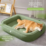 Double-Sided Dog Bed Large Extra Large Dog House Sofa Kennel Soft Fleece Pet Dog Cat Winter Warm Bed S-2XL Pet Accessories