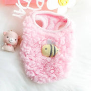 Newborn Cat Kitten Velvet Clothing Winter Warm Little Pet Sweater Small Animals Rabbit Puppy Pullovers Clothes Pet Supplies