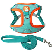 No Pull Pet Dog Harness Leash Set Adjustable Puppy Cat Harness Vest Reflective Walking Lead Leash For Small Dogs Chihuahua