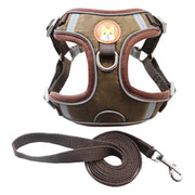 No Pull Pet Dog Harness Leash Set Adjustable Puppy Cat Harness Vest Reflective Walking Lead Leash For Small Dogs Chihuahua