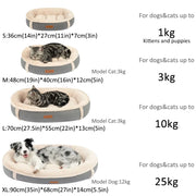 Faux Suede Pet Bed, Plush Dog Bed, Soft Large Padded Pet Mat, Cat Bed Mat, Suitable For Small And Medium-Sized Dogs And Cats