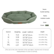 Luxury Bed for Dog Scratch Resistant Wear-resistant Waterproof Pad Pet Cat Nest Dog Cushion Soft High Rebound Sofa Dogs Supplies