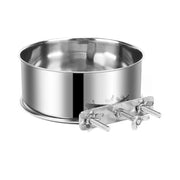 New Stainless Steel Pet Bowl Anti-gnawing Hanging Dog Cage Bowls Feeder Dish Parrot Bird
