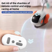Pet Gravity Smart Run-about Car Automatic Cat Toy Ball Pet Electric Remote Control Car Electric Cat Teaser Car