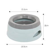 Portable Water Bowl High-Quality Road Refresher No Spill Bowl Dog Puppy Pet Travel Water Bowl Feeder Easy Outdoor