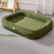 Double-Sided Dog Bed Large Extra Large Dog House Sofa Kennel Soft Fleece Pet Dog Cat Winter Warm Bed S-2XL Pet Accessories