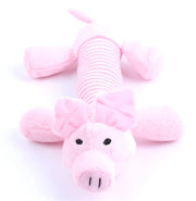 Funny Simulated Animal No Stuffing Dog Toy with Squeakers Durable Stuffingless Plush Squeaky Dog Chew Toy Crinkle Pet Squeak Toy