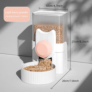 HOOPET Pet Dog Cat Automatic Dispenser Food Water Bottle Cat Bowl Feeding and Drinking Dog Water Pet Feeding Bowl Pet Supplies