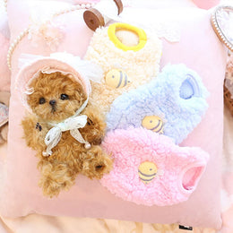 Newborn Cat Kitten Velvet Clothing Winter Warm Little Pet Sweater Small Animals Rabbit Puppy Pullovers Clothes Pet Supplies