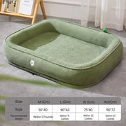Double-Sided Dog Bed Large Extra Large Dog House Sofa Kennel Soft Fleece Pet Dog Cat Winter Warm Bed S-2XL Pet Accessories