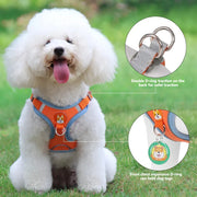 No Pull Pet Dog Harness Leash Set Adjustable Puppy Cat Harness Vest Reflective Walking Lead Leash For Small Dogs Chihuahua