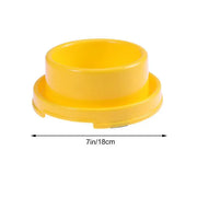 1pc Bowls Dog Cat Food Pet Feeding Ant Water Proof Feeder Anti Pet Puppy Dish Outdoor Drinking Dispenser Dogs（random color）