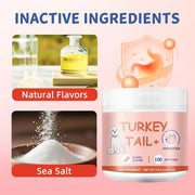 80g Bacon Flavored Pet Mushroom Powder For Healthy Intestinal Digestion Pet Care Is  For Daily Nutrition Of Cats And Dog