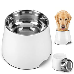 Stainless Steel Dog Food and Water Bowl Dishwasher Safe Non-Slip Food and Water Bowl Spill Proof Dog Food Bowl for Pet