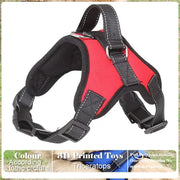 Dog Harness And Leash Set No Pull Adjustable Comfortable with Easy Control Handle Outdoor Running Walking Hand Free Lead Leash