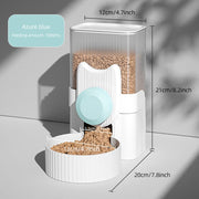 HOOPET Pet Dog Cat Automatic Dispenser Food Water Bottle Cat Bowl Feeding and Drinking Dog Water Pet Feeding Bowl Pet Supplies