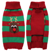 Winter Dog Sweaters for Small Medium Dogs Christmas Dog Clothes Cute Print Puppy Turtleneck Soft Warm Cat Sweater Pet Supplies