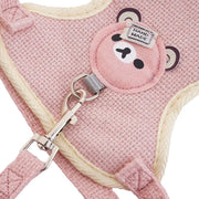 Lovely Small Pet Vest Chest Strap Dog Leash Traction Rope Walking Dog Cat Bunny Vest Harness Poodle Collar Leash Dog Accessories