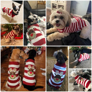 Winter Dog Sweaters for Small Medium Dogs Christmas Dog Clothes Cute Print Puppy Turtleneck Soft Warm Cat Sweater Pet Supplies