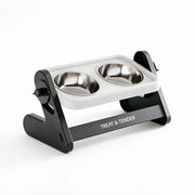 High-foot Pet Cat Bowl Adjustable Cat Drinking Bowl With Stand Pet Feeding Cat Water Bowl for Cats Puppies Pet Supplies