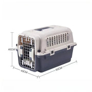 3XL IATA Approved Plastic Dog Transport Box PC Pet Cage with Kennel Travel Crates for Airline Shipping