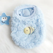 Newborn Cat Kitten Velvet Clothing Winter Warm Little Pet Sweater Small Animals Rabbit Puppy Pullovers Clothes Pet Supplies