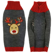 Winter Dog Sweaters for Small Medium Dogs Christmas Dog Clothes Cute Print Puppy Turtleneck Soft Warm Cat Sweater Pet Supplies