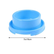 1pc Bowls Dog Cat Food Pet Feeding Ant Water Proof Feeder Anti Pet Puppy Dish Outdoor Drinking Dispenser Dogs（random color）