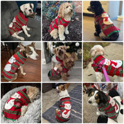 Winter Dog Sweaters for Small Medium Dogs Christmas Dog Clothes Cute Print Puppy Turtleneck Soft Warm Cat Sweater Pet Supplies