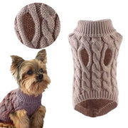Knitted Clothes For Dogs Chihuahua Sweater For Small Dogs Winter Clothes For Sphinx Cat Dog Sweater For York Warm Dog Clothes