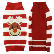 Winter Dog Sweaters for Small Medium Dogs Christmas Dog Clothes Cute Print Puppy Turtleneck Soft Warm Cat Sweater Pet Supplies
