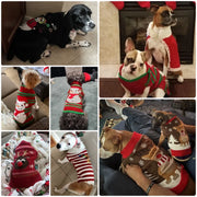 Winter Dog Sweaters for Small Medium Dogs Christmas Dog Clothes Cute Print Puppy Turtleneck Soft Warm Cat Sweater Pet Supplies