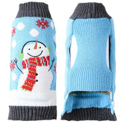 Winter Dog Sweaters for Small Medium Dogs Christmas Dog Clothes Cute Print Puppy Turtleneck Soft Warm Cat Sweater Pet Supplies