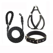 Dog Collar with Lining Leash Vest Style Harnesses Sets Small Medium Large Dogs Walking Leash Dog Neck Collar Pet Products
