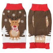 Winter Dog Sweaters for Small Medium Dogs Christmas Dog Clothes Cute Print Puppy Turtleneck Soft Warm Cat Sweater Pet Supplies