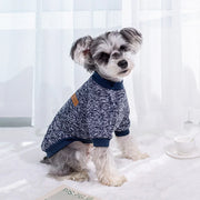 Cute Knitted Sweater for Dogs Warm Winter Jacket Cat Clothing Round Neck Pullover Pet Sweater for Small Medium Dogs Teddy,