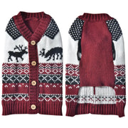 Winter Dog Sweaters for Small Medium Dogs Christmas Dog Clothes Cute Print Puppy Turtleneck Soft Warm Cat Sweater Pet Supplies