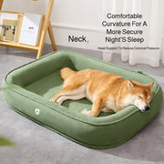 Double-Sided Dog Bed Large Extra Large Dog House Sofa Kennel Soft Fleece Pet Dog Cat Winter Warm Bed S-2XL Pet Accessories
