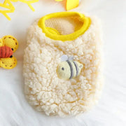 Newborn Cat Kitten Velvet Clothing Winter Warm Little Pet Sweater Small Animals Rabbit Puppy Pullovers Clothes Pet Supplies