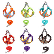 No Pull Pet Dog Harness Leash Set Adjustable Puppy Cat Harness Vest Reflective Walking Lead Leash For Small Dogs Chihuahua