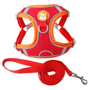 No Pull Pet Dog Harness Leash Set Adjustable Puppy Cat Harness Vest Reflective Walking Lead Leash For Small Dogs Chihuahua