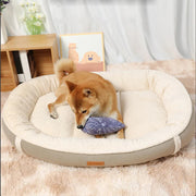 Faux Suede Pet Bed, Plush Dog Bed, Soft Large Padded Pet Mat, Cat Bed Mat, Suitable For Small And Medium-Sized Dogs And Cats